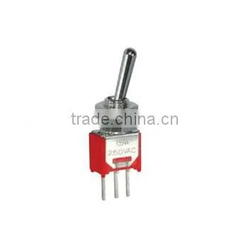 3pin SPST electric toggle switch