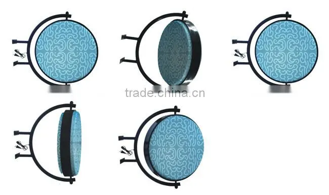 Outdoor Flat Round Corner Acrylic Light Box