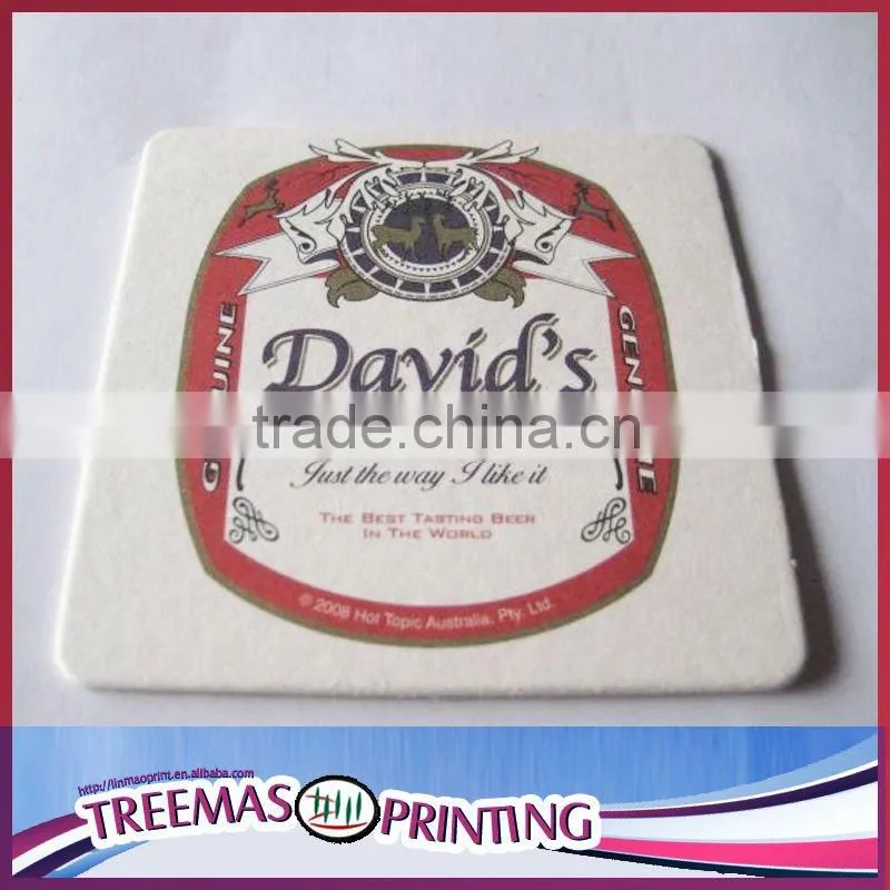 Hot Sell Card beer paper Coaster