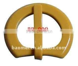 natural plain wooden belt buckle