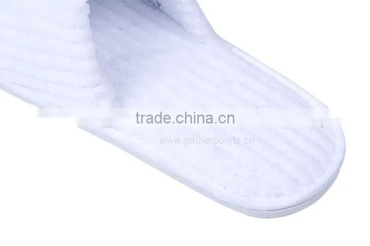 Cotton Fabric Warm Men Fancy Bedroom Custom Hotel Slippers