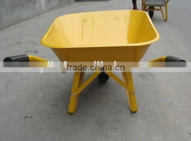 single wheelbarrow garden yard barrow cart wb6400