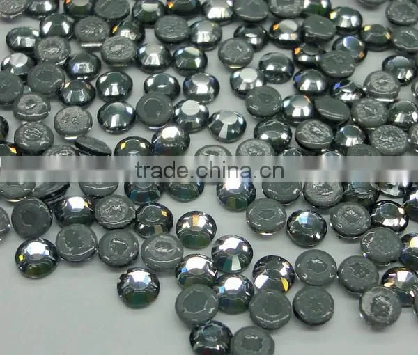 Latest Black Diamond Flat Back Loose Hotfix Rhinestones