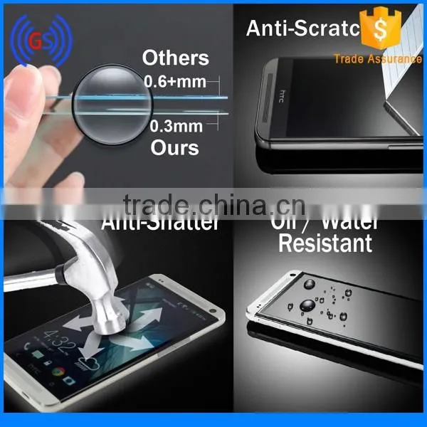 0.3mm,9H,2.5D Round Angle Accessory For Iphone 7 Screen Protector Tempered Glass
