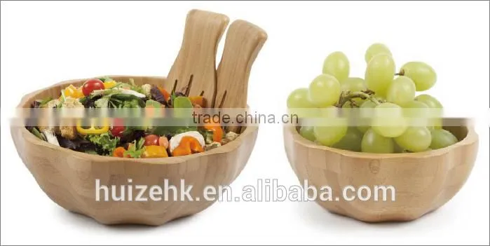 Bamboo Salad Bowls set