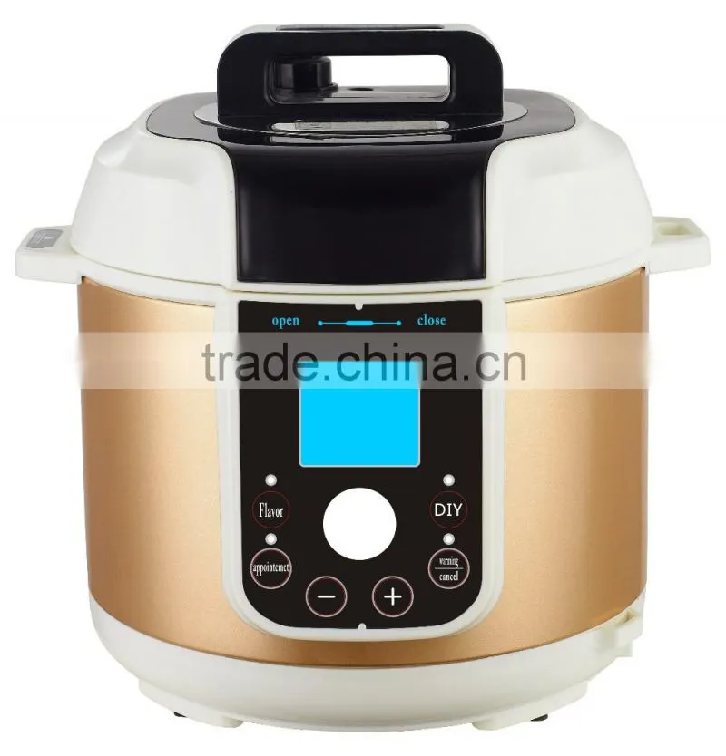 New electrical invention 3D heating non stick electric rice cooker intelligent pressure cooker with mechanical pressure control