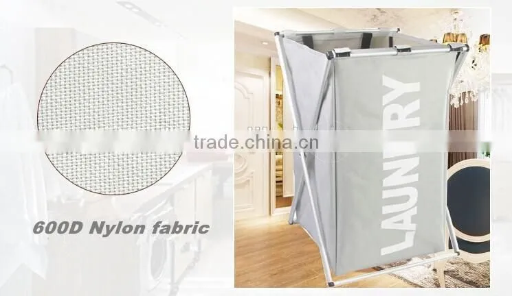 600D Oxford cloth durable Portable and Folding Dirty Clothes basket,Garment Laundry basket closed