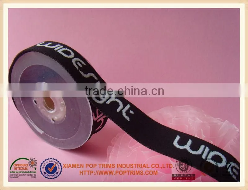 custom design polyester elastic webbing for underwear
