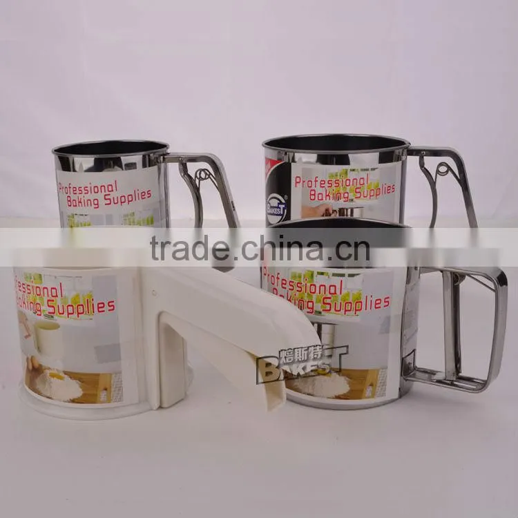 Rotary Flour Sifter/Small Flour Sifter/Flour Sieve/Baking Tools-BAKEST #9126