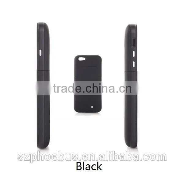3800mAh For iPhone 6 External Battery Case External Battery Backup Charger Case Cover Power Bank For 4.7" iPhone 6