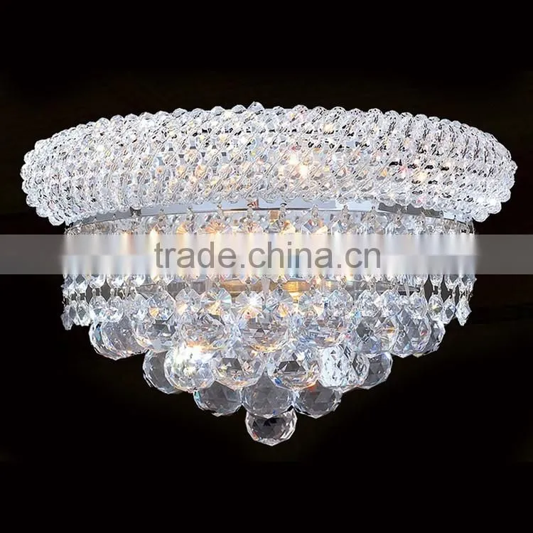 K9 Crystal Ball Cheap Wall Lamp Decoration Hotel Corridor Wall Sconce