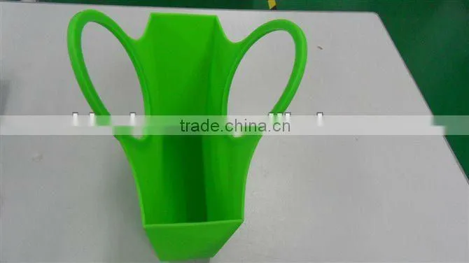 2012 fashion Silicone shopping bags