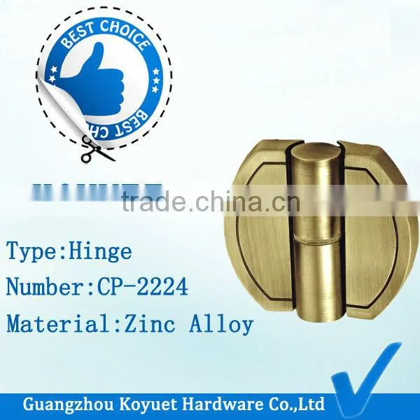 KOYUET Brass Golden Hardware Partitions Cubicle Parts Auto Hinge