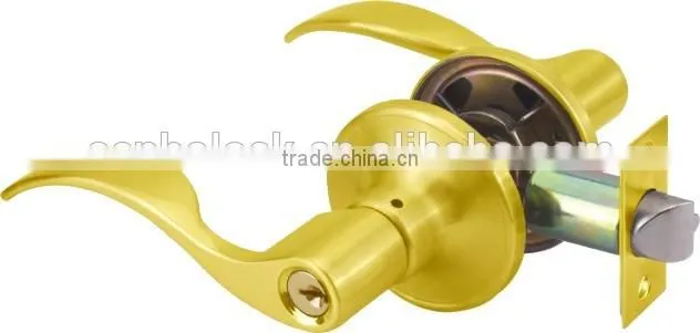 European and Asia ORB wave like style lock handle tubular door lever