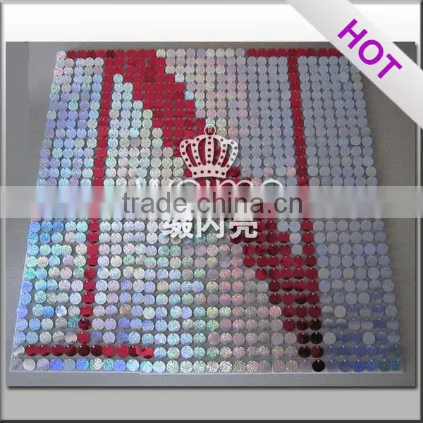 2014 PVC shimmer decorative wall panel for ceiling board