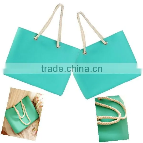 fashion ladis handbags silicone handbags