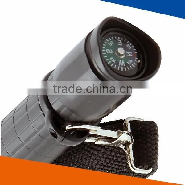Best powerful led flashlight plastic 2 AA with 1 LED light torch light hunting flashlight