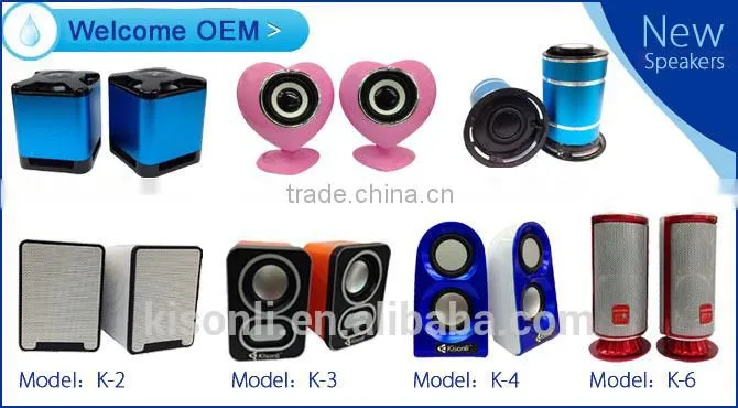 Factory Directly Supply USB Powered Stereo Speakers for MAC/PC & Laptop