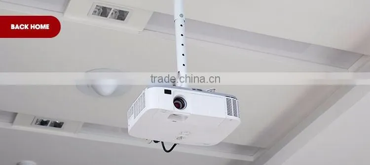 Vertically Adjustable Reversible 360 Rotating Electric Projector Mounts