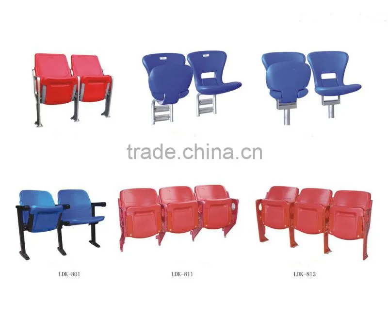 Plastic football soccer stadium seat