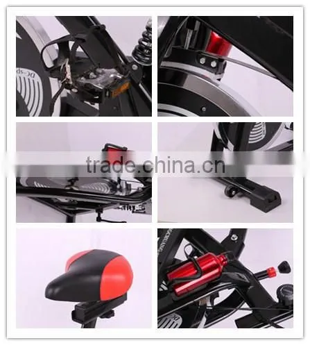 Home Gym Exercise Bike Black Spinning Bike