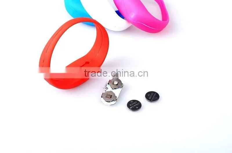 2016 motion and sound led activated bracelet accept customized,led bracelet