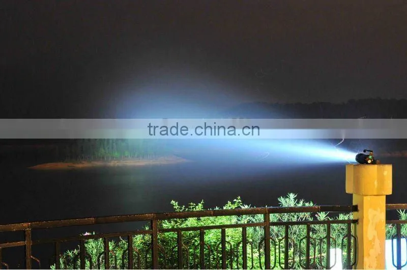 uner the water 120meters most professional high power HID 55W 5000LUMEN piezo switch diving torch