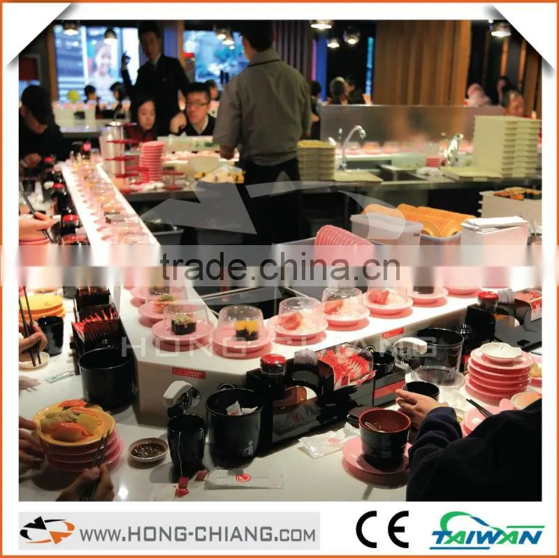 Magnetic Induction Sushi conveyor system Style - Artificial Stone Style