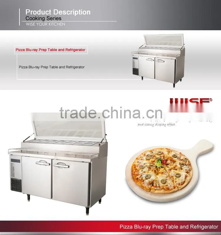 Hot Selling Stainless Steel Pizza Worktable Hotel Equipment