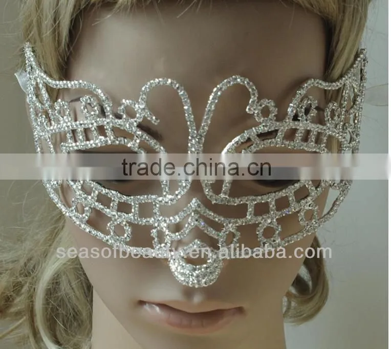 mask crystal boutique chrismas masquerade mask