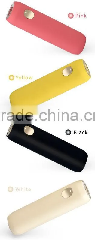 SORBO Hot Selling 2600mAh USB Rechargeable Portable Power Bank for Mobile with LED Flashlight Torch China Supplier