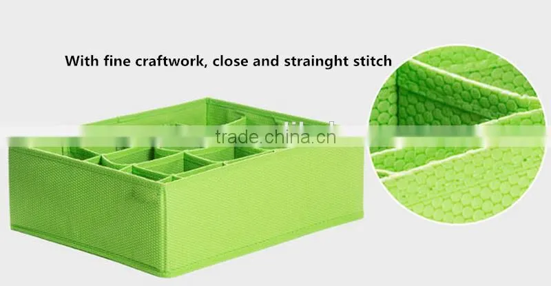 Bacteriostatic Folding Non-Woven Underware/Socks Organizer Box Socks Storage Box