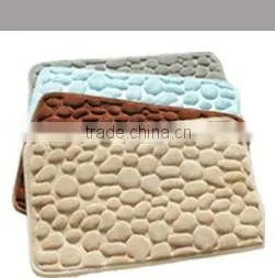 New Design Purple Modern Bath Rug Set