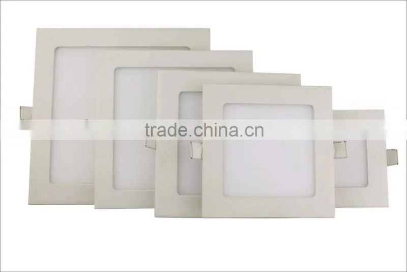 2015 Hottest high quality ultra-thin 6w Square led panel light,with 2 years warranty