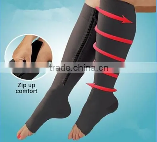 zip Up Compression Circulation Socks