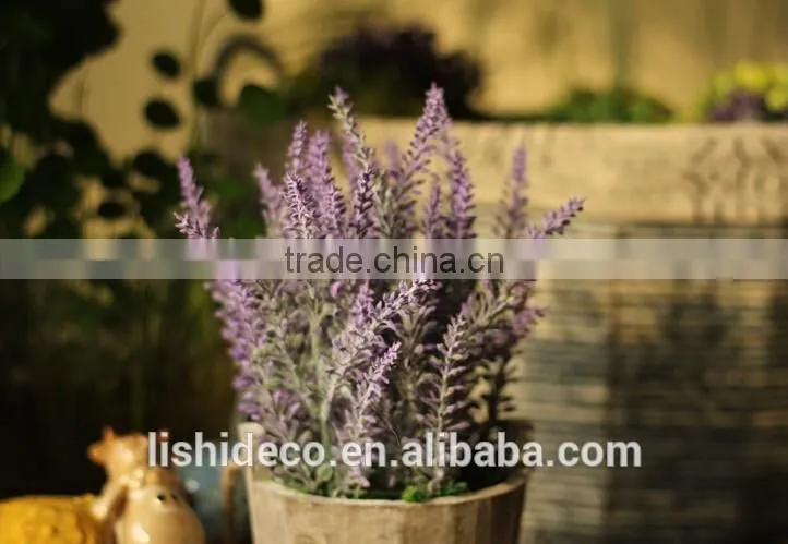 Wholesale Wooden Cask Hanging Plant Bonsai Decorative Bonsai Plant Sale