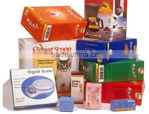 2014 Fashion Color Corrugated Paperboard Box/cartons