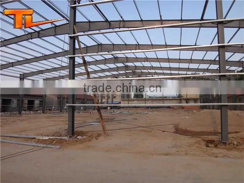 low cost prefabricated steel structure building construction