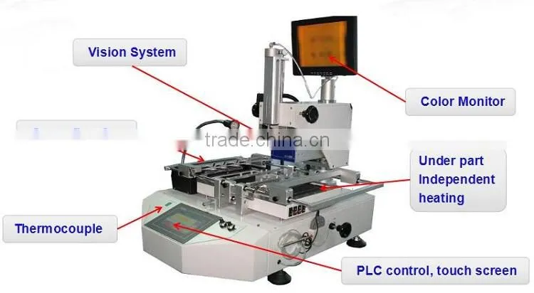 Hot air BGA rework station reballing machine (SV520) repair laptop, PS4