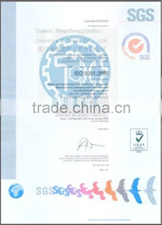 Manufacturer supplied stainless steel promotional connector decorative wire form