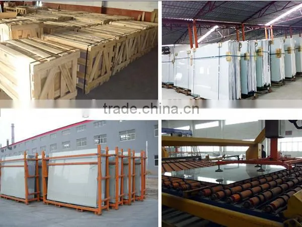 tempered glass curtain wall for door& window