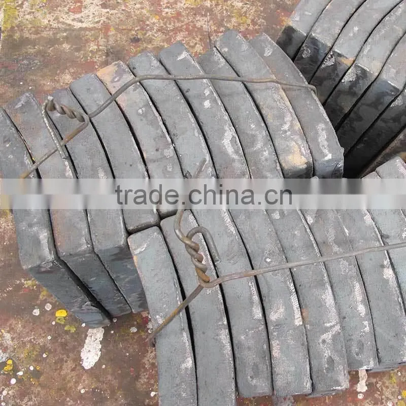High Manganese Liner Plates for Rotary Kiln