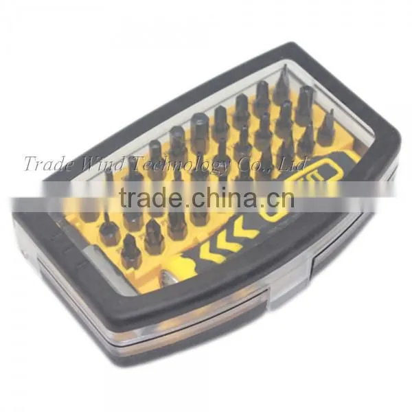 BST-2166 32 In 1 Multi-function Repair Tools Precise Screwdriver Set S2 Material C Type CR-V