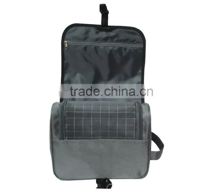 2016 new promotion mesh travel polyester wash bag toiletry bag for Men