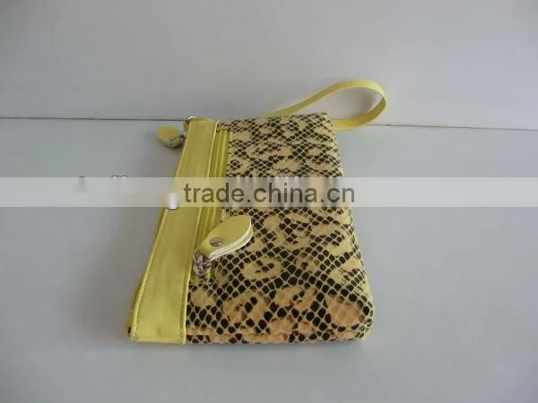 New fashion design croco grainy pu wallet