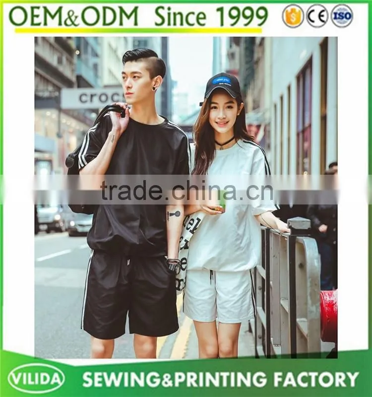 2016 fashion jogging suit cheap wholesale couple tracksuit suit