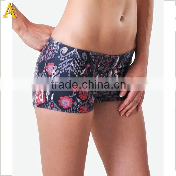 sexy women yoga shorts with OEM service