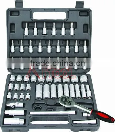 2015 NEW ITEM-59pc antique 1/2 bit socket repair tool set hand tool set kit