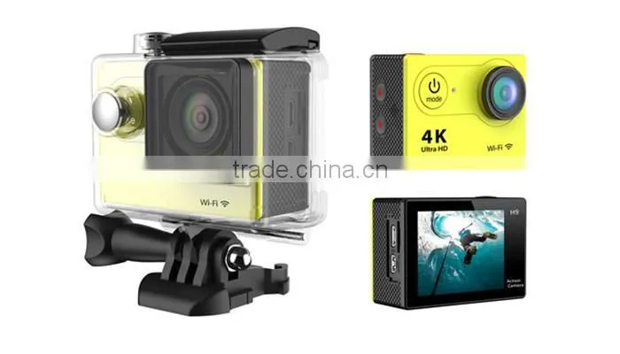 360 degree underwater fish finder 4k video camera for H9 action camera