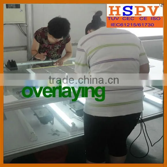 Chinese TUV Polycrystalline 280w72p HSPV Solar Modul/solar Panels